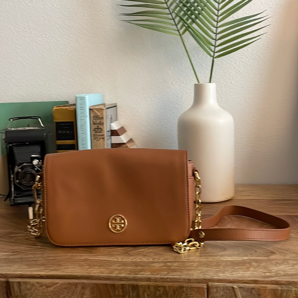 Tory Burch Robinson Adjustable Chain Mini Bag